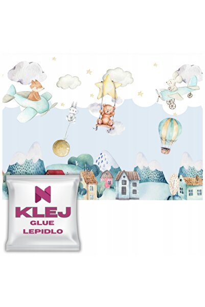 Naklejkomania Fototapet Modern Pentru Camera Copiilor Sky Adventure 197x296