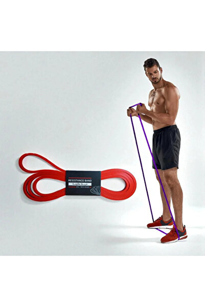 Champ Kit 15-35lb Resistance Band Home Gym Workout Fitness Exercise Tube Resi...