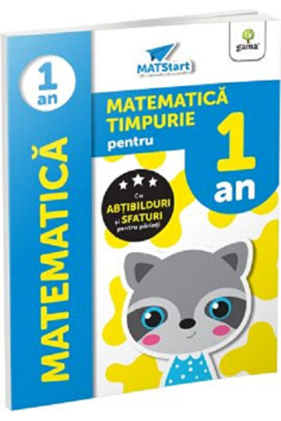 Editura Gama Matematică timpurie pentru 1 an, Editura Gama