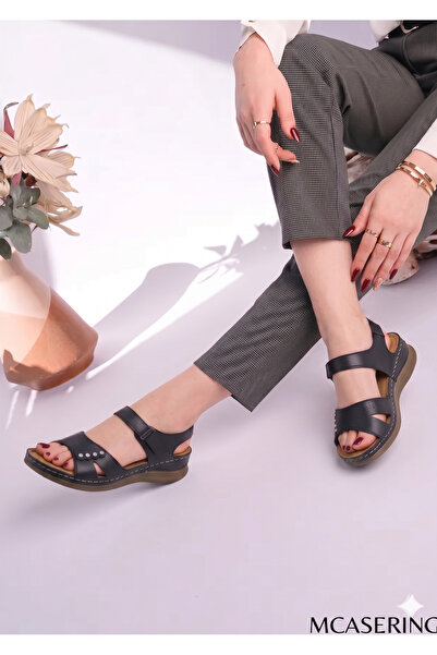 MCASERING 3 Stone Women's Mother Sandals Shoes