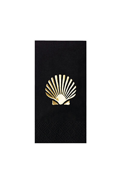 Story 33X33 cm Gold Foil Perla Oyster Shell Sea Marine Patterned 16-Piece 1/8...