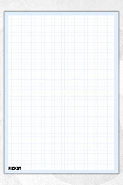 Ficksy A4 Notepad Unlined Notebook - 50 Sheets - Memopad - Notepad - Notepad ...