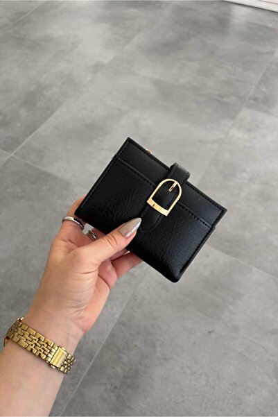 Yuka Atelier Mary Buckle Detailed Medium Wallet