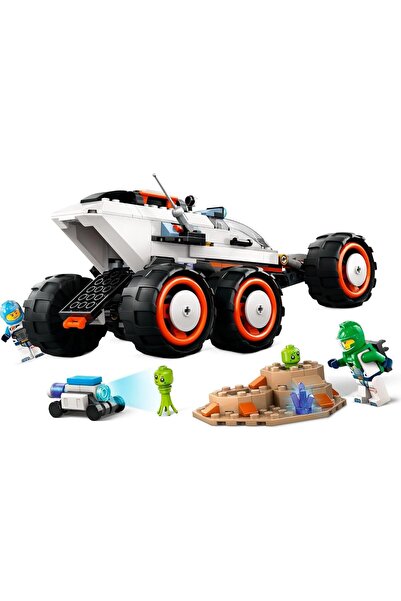 LEGO City Space Explorer Rover and Alien Life Building Toys Set for 6+ Year O...
