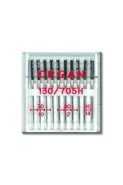 ORGAN NEEDLES Set of 10 Organ Universal Needles with fineness between 70-90 f...