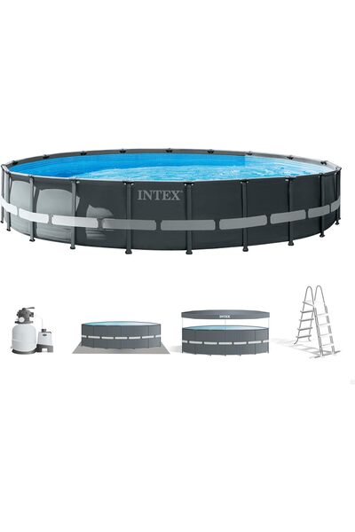 Intex 610x122 cm Ultra Xtra Frame Round Swimming Pool
