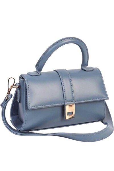 WİKİDAYS.S MODA TRENDİ Single Handle Metal Lockable Women's Handbag and Cross...