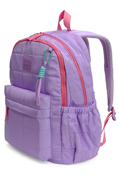 Coral High Lila School Backpack 24420