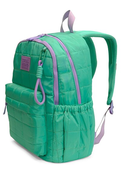 Coral High Water Green School Backpack 24419