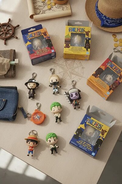 Miniso One Piece Lisanslı Klipsli Figür Blind Box – Sürpriz Koleksiyon