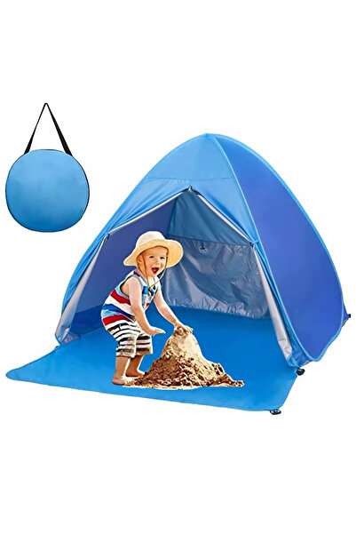 GGEROU Protable Beach Tent,Pop Up Baby Beach Tent,Beach Sun Shade Canopy Caba...