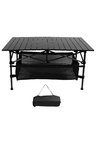 GGEROU Folding Camping Table,Large Foldable Roll Up Camp Picnic Camping Side ...