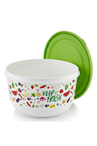 Mira Home Recipient rotund din plastic pentru depozitarea alimentelor, 1L, 15...