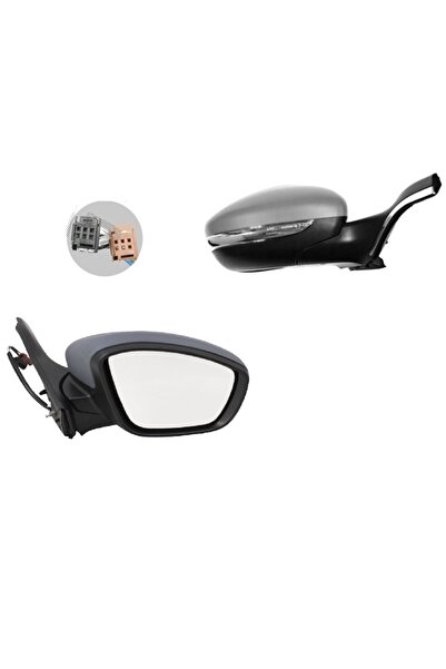 RapidAuto Oglinda exterioara Peugeot 2008, 03.2013-, Peugeot 208, 04.2012-, D...