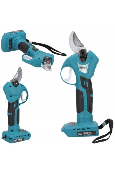 dedra Foarfecă electrică cu acumulator SAS+ALL, foarfecă de grădină pentru tă...