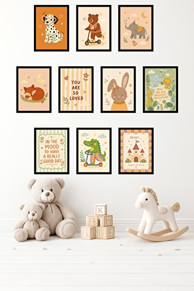UNT Set de 10 pasteluri cu aspect de ramă |   Camera bebelușului |   Set de p...