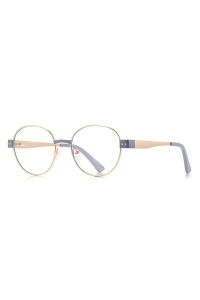 Techsuit Ochelari anti-lumină albastră Reflex PC (3175) - pentru Femei, Rotun...