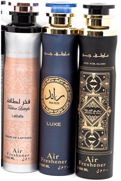 Mybrandfish Air Freshener BADEE AL OUD RAEB LUXE FAKHAR ALL 300 ML