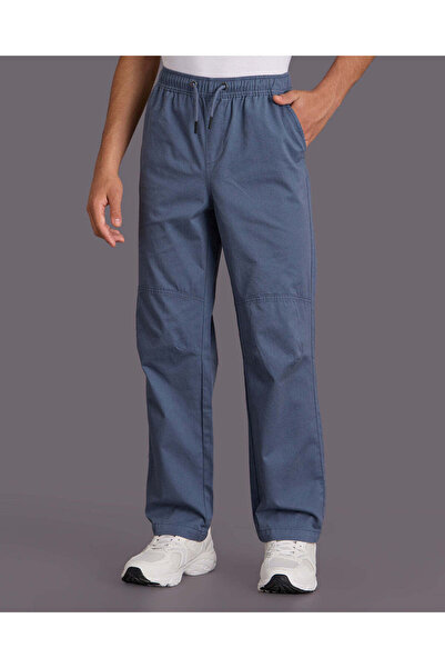 REDTAG Senior Boys Blue Pull On Jogger Without Cuff