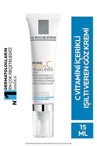 La Roche Posay Pure Vitamin C Yeux Göz Altı Morlukları ve İnce Çizgiler İçin ...