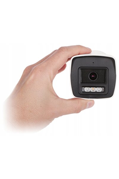 Hikvision Cameră IP de 4Mpx cu microfon, Audio, PoE, Tubulară, Smart Hybrid L...