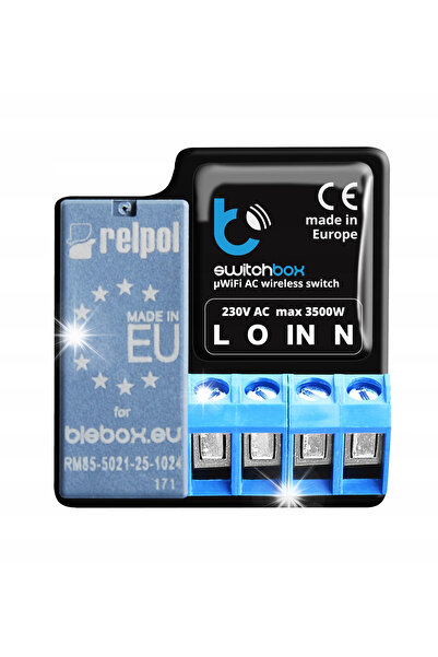 BleBox switchBox V3 COMUTATOR CONTROLER 230V WiFi
