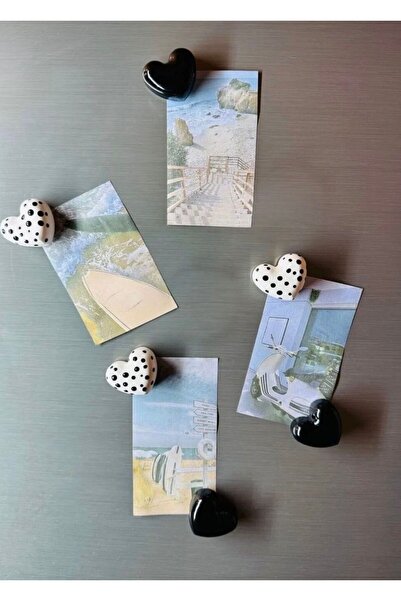 elizinart 6'lı Buzdolabı Magnet Seti Dekoratif Magnet Hediyelik Dolap Süsü - ...