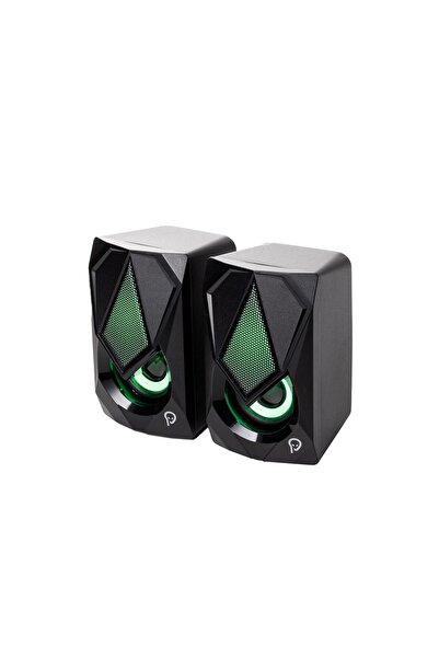 Spacer Boxe PC Storm 2.0 alimentate prin USB, 6W RMS, cu LED, Negru