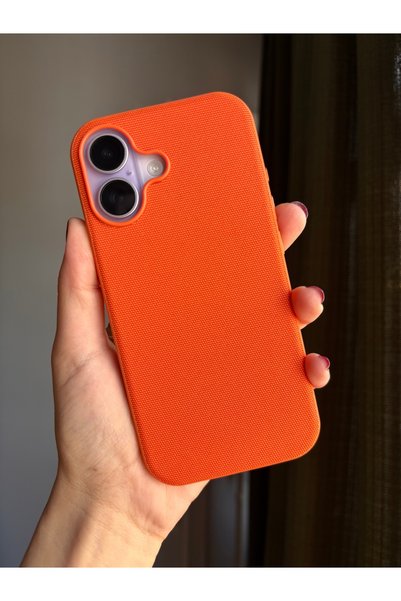 daystar Exclusive Woven Orange Phone Case with Hidden Magsafe Compatible with...