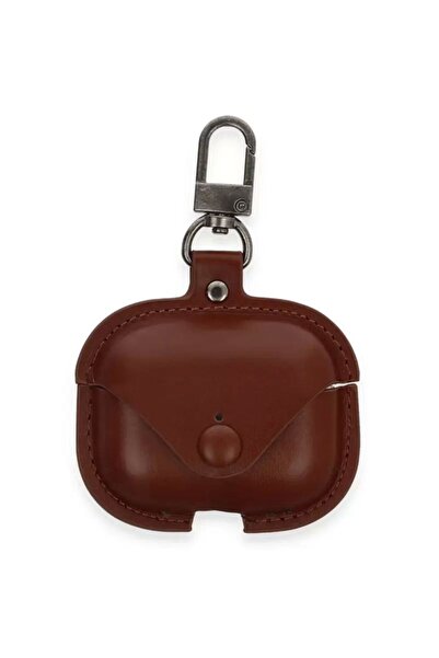 Generic Brand Apple AirPods 3 (3Rd Generation) Bag Leather Case - Brown