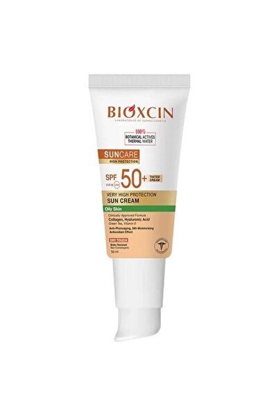 Bioxcin كريم واقي شمس عالي الحماية بلون البشرة من بيوكسين - 50 مل