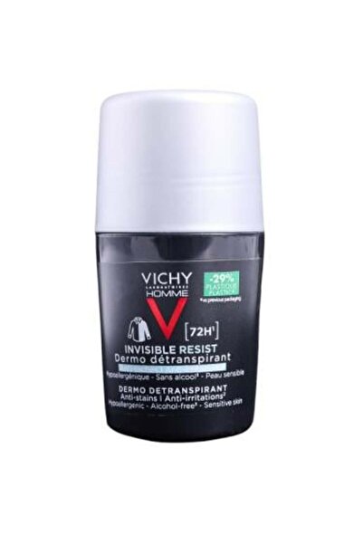Vichy Roll-On Antiperspirant Invisible Resist Sensitive Skin Protection 72H M...