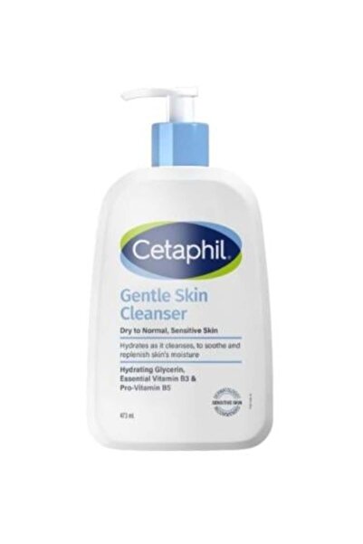 Cetaphil سيتافيل غسول منظف لطيف للبشرة الجافه الي العاديه والحساسة - 473 مل