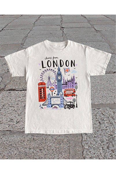 Grafftee Clothing London Printed Unisex Oversize T-Shirt