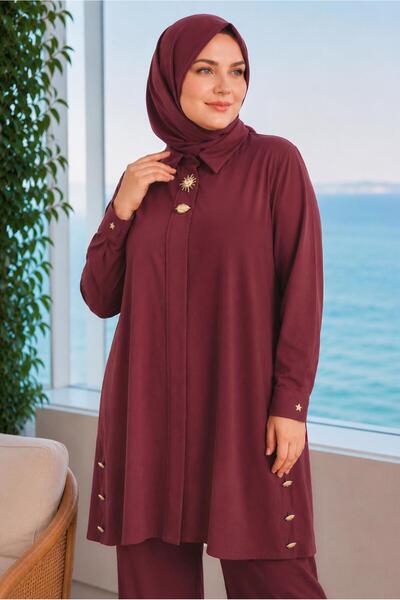 Alvina SET PANTALONI MĂRIMI MARI 20958