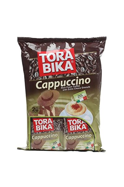 TORA BIKA قهوة كابتشينو غنية بالرغوة مع حبيبات الشوكولاتة الإضافية - عبوة تحت...