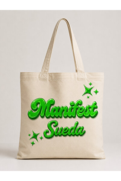 MANİFEST Cloth Bag |   Special Design Canvas Tote Bag |   Daily Use Shoulder ...