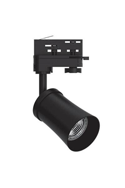 InLight Τριφασικό σποτ ράγας σε μαύρο χρώμα 1XGU10 Δ:6.6εκ.Χ21εκ. T01200-BL