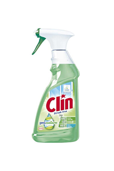 Clin Detergent de Geamuri cu Pulverizator - Streak-free Pro Nature, 500 ml