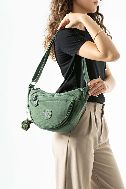 571 Collections Çanta Ultra Light, Multi-Pocket, Crescent Crossbody Shoulder ...