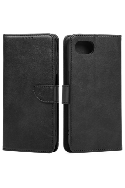 Marv Θήκη Πορτοφόλι Αναδιπλούμενη για iPhone 16e, Μαύρη