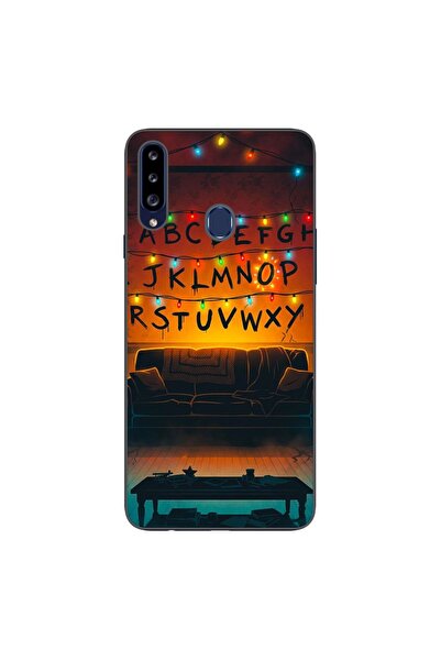 OEM Husa compatibila cu Samsung Galaxy A20S Silicon Gel Tpu Model Stranger Th...