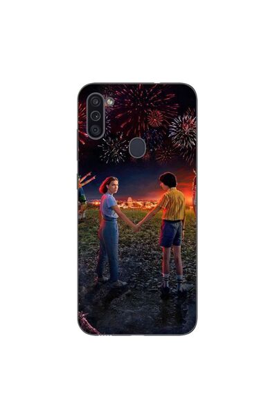 OEM Θήκη συμβατή με Samsung Galaxy A11 Σιλικόνης Τζελ TPU με σχέδιο Stranger ...