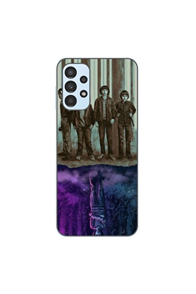 OEM Husa compatibila cu Samsung Galaxy A23 4G, A23 5G Silicon Model Stranger ...