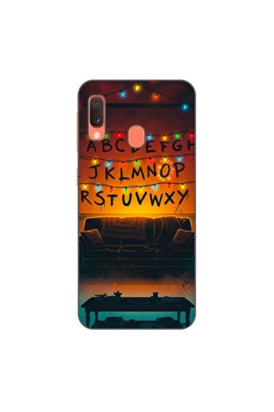 OEM Husa compatibila cu Samsung Galaxy A20e Silicon Gel Tpu Model Stranger Th...