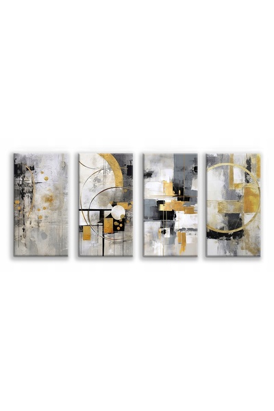 DecoWalls Set Tablouri Abstract, Deco Walls, Digital Print, Pentru Camera De ...