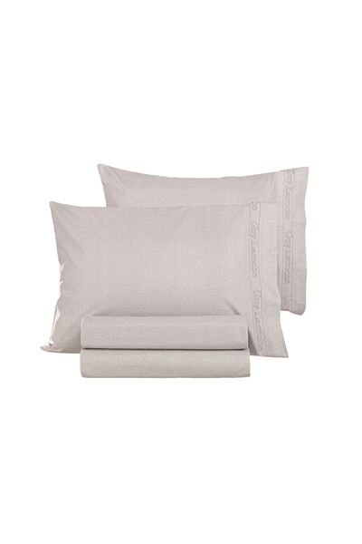 Guy Laroche Ζεύγος Μαξιλαροθήκες Color Plus Perla 50x70 100% Cotton Percale