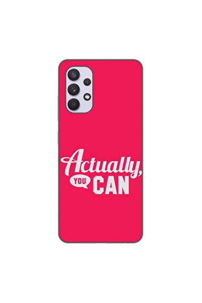 OEM Husa compatibila cu Samsung Galaxy A32 5G Silicon Gel Tpu Model Mesaj Act...