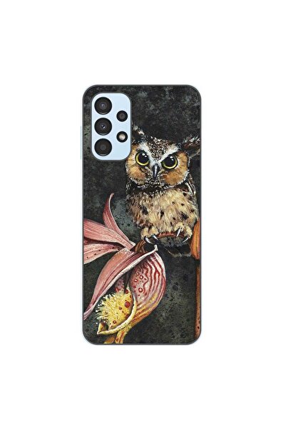 OEM Husa compatibila cu Samsung Galaxy A13 4G Silicon Gel Tpu Model Owl Painted