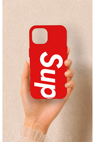 Vip Case iPhone 15 Uyumlu Sup Desenli Silikon Kılıf